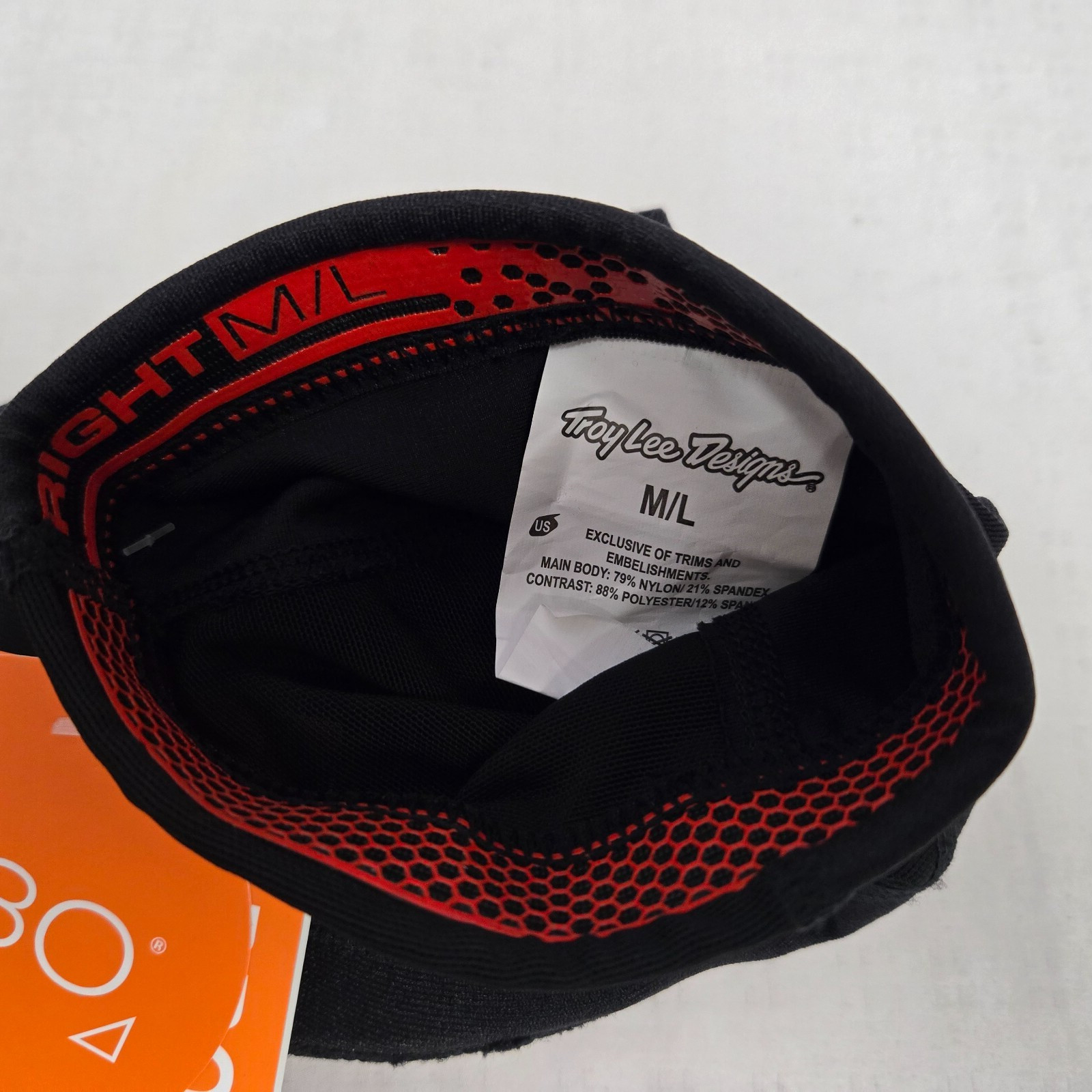 Troy Lee Designs TLD Adult Stage Elbow Guards Bike MTB Black Medium/Large SAMPLE