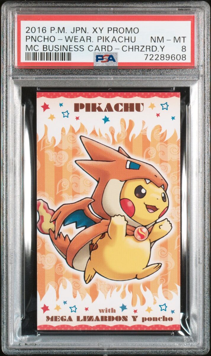 2016 POKEMON JPN XY PROMO PONCHO-WEARING PIKACHU PSA 8 | eBay 2016 POKEMON JPN XY PROMO PONCHO-WEARING PIKACHU PSA 8 | eBay