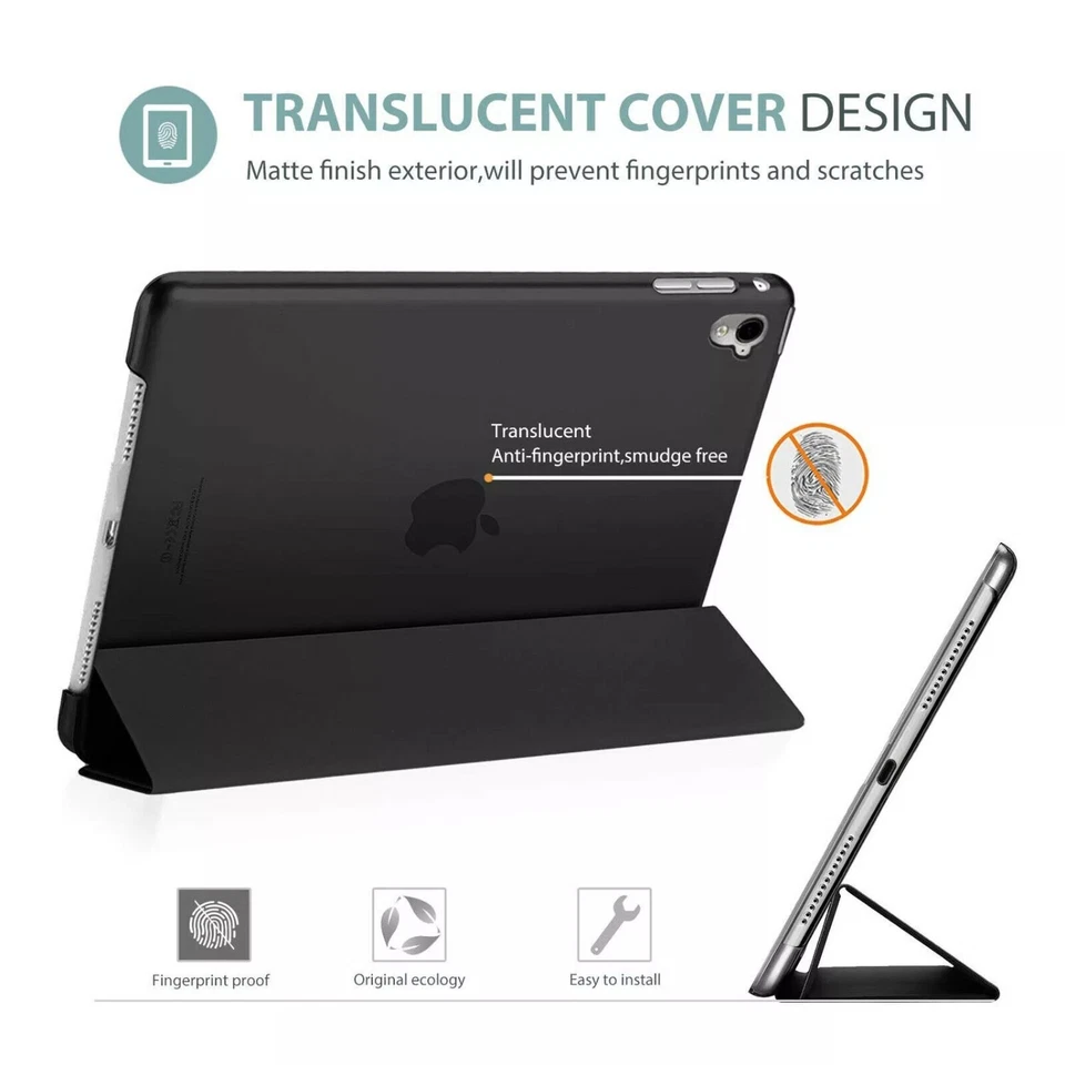 iPad Case For 10.2 9th/8th/7th Generation Leather Magnetic Smart Flip Stand Cove - Image 3 of 4