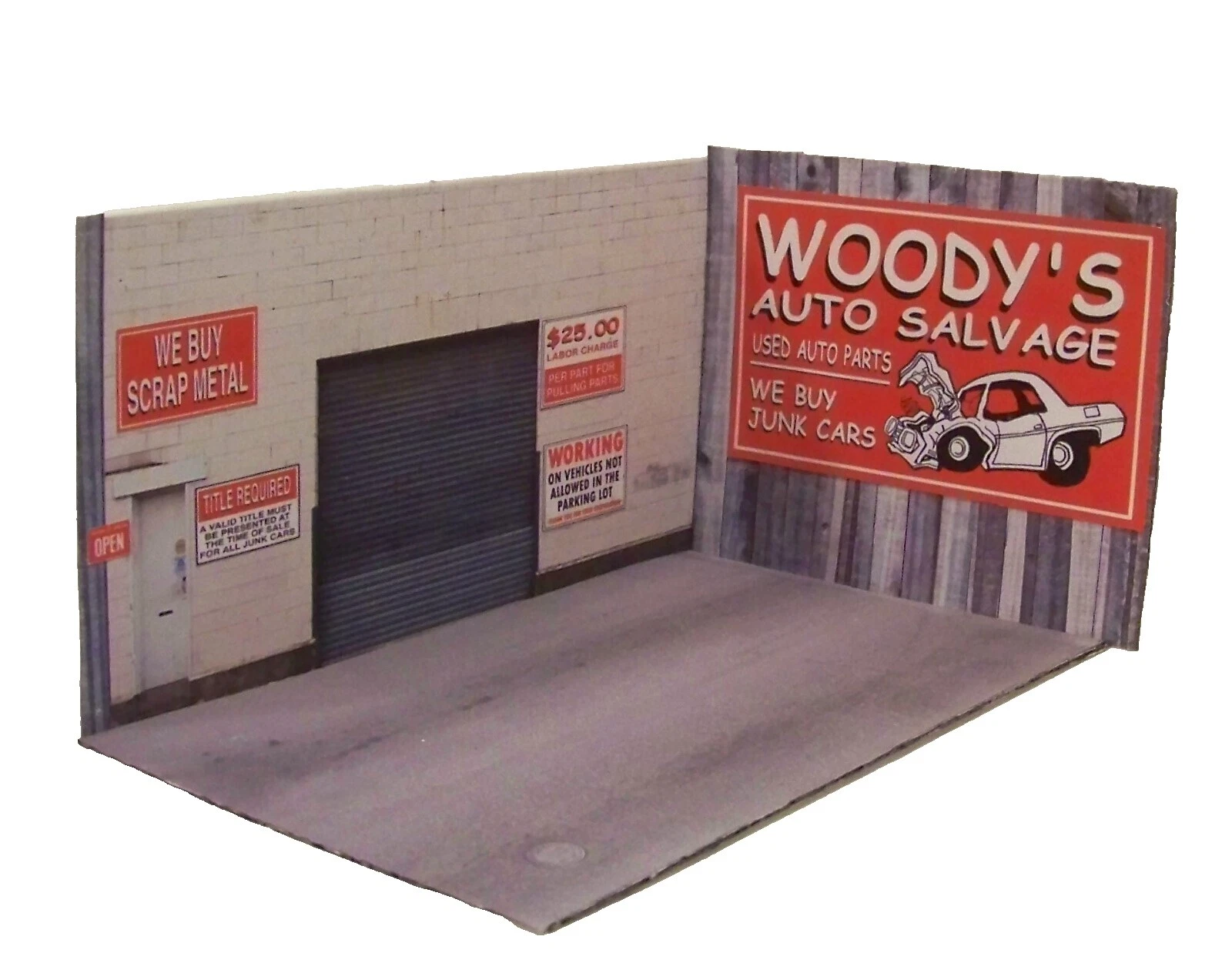 Handmade 1:43 Diecast & Toy Vehicle Dioramas