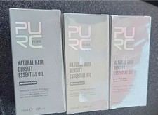Pack Of 3 Purc Natural Hair Density Nourish Scalp Essential Oil Hair Growth B  