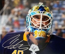 Carter Hutton  Signed Buffalo Sabres 8x10 Photograph
