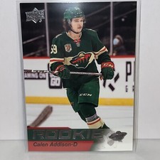 2021-22 Upper Deck NHL Star Rookies Box Set Rookie RC #9 Calen Addison