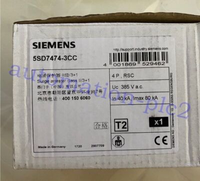 NEW Siemens 5SD7474-3CC Surge protective device Fast FedEx or DHL
