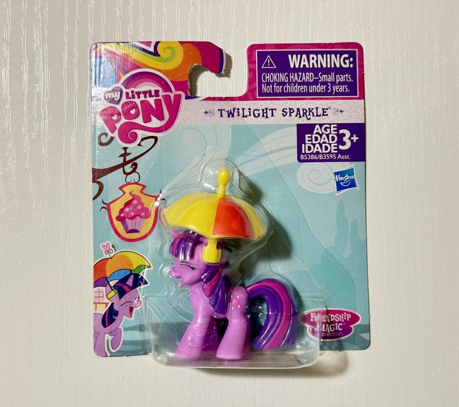 Cappello My Little Pony Twilight Sparkle con ombrello nuovo