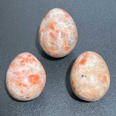 Sunstone Crystal Egg Polished Carving Wholesale Gemstone Decor