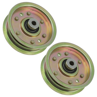 Caltric Deck Flanged Idler Pulley For Ariens 915057 48'' Deck / 07300028 Qty 2
