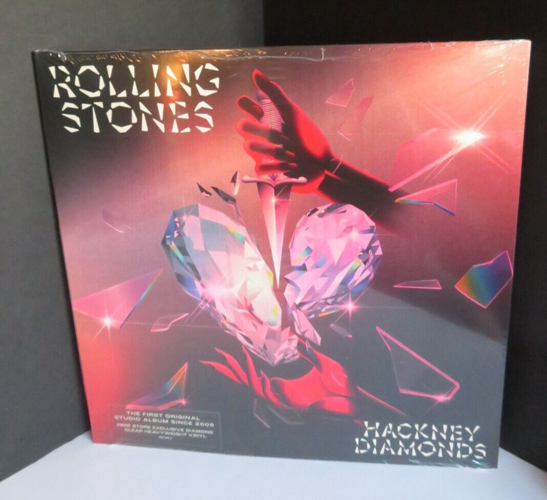 The Rolling Stones® Clear Vinyl [2023]- Hackney Diamonds® Sealed