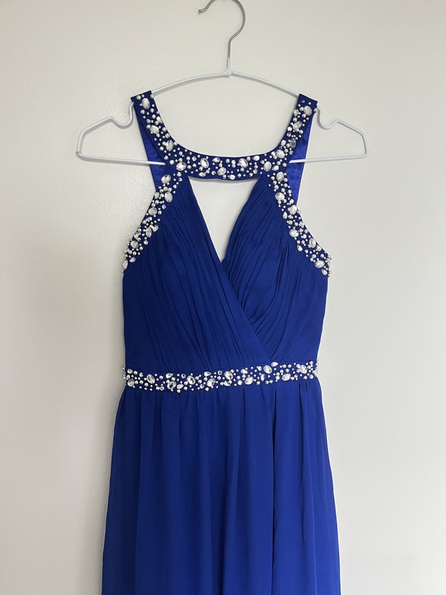 Quiz Royal Blue Embellished Maxi Dress 6 | eBay Quiz Royal Blue Embellished Maxi Dress 6 | eBay