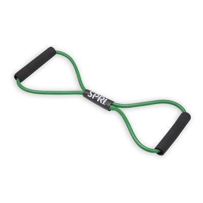 SPRI Ultra Toner Resistance Band Figure 8 Exercise Cord Green Light