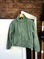 🔥Women’s Fleece Jacket Uniqlo Full Zip Green Size: XS
