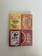 4 Set of Fast Food Playing Cards (rare, Fontaine, Dananddave,theory11) Deck