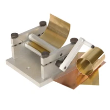 DIY Manual Plate Rolling Machine Soft Metal Sheet Soft Metal Tube Mini Bending