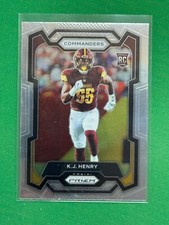 2023 Panini Prizm Football #400 K.J. Henry RC