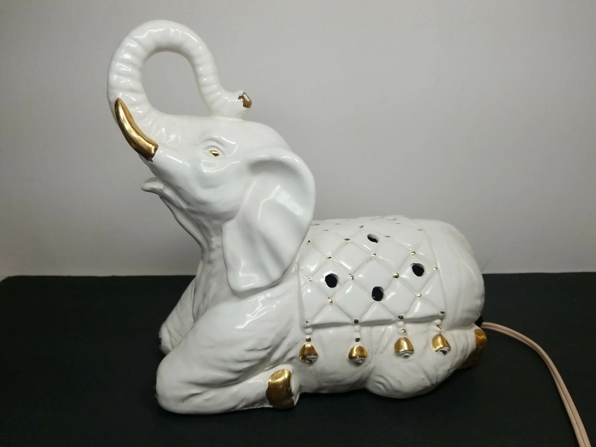 Ceramic elephant lamp deals