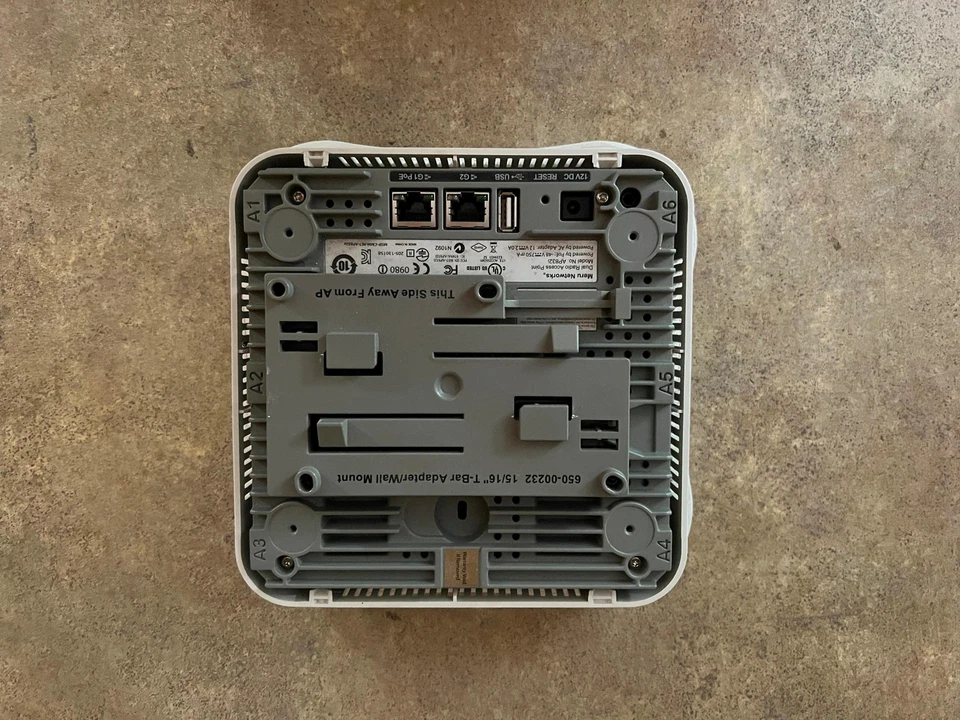 MERU NETWORKS AP832I DUAL BAND ACCESS POINT WALL MOUNT ULE3-35 - Image 3 of 4