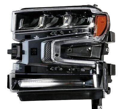 For 2019 2020 Chevrolet Silverado 1500 LED Headlight OEM 84621850 LH New |  eBay