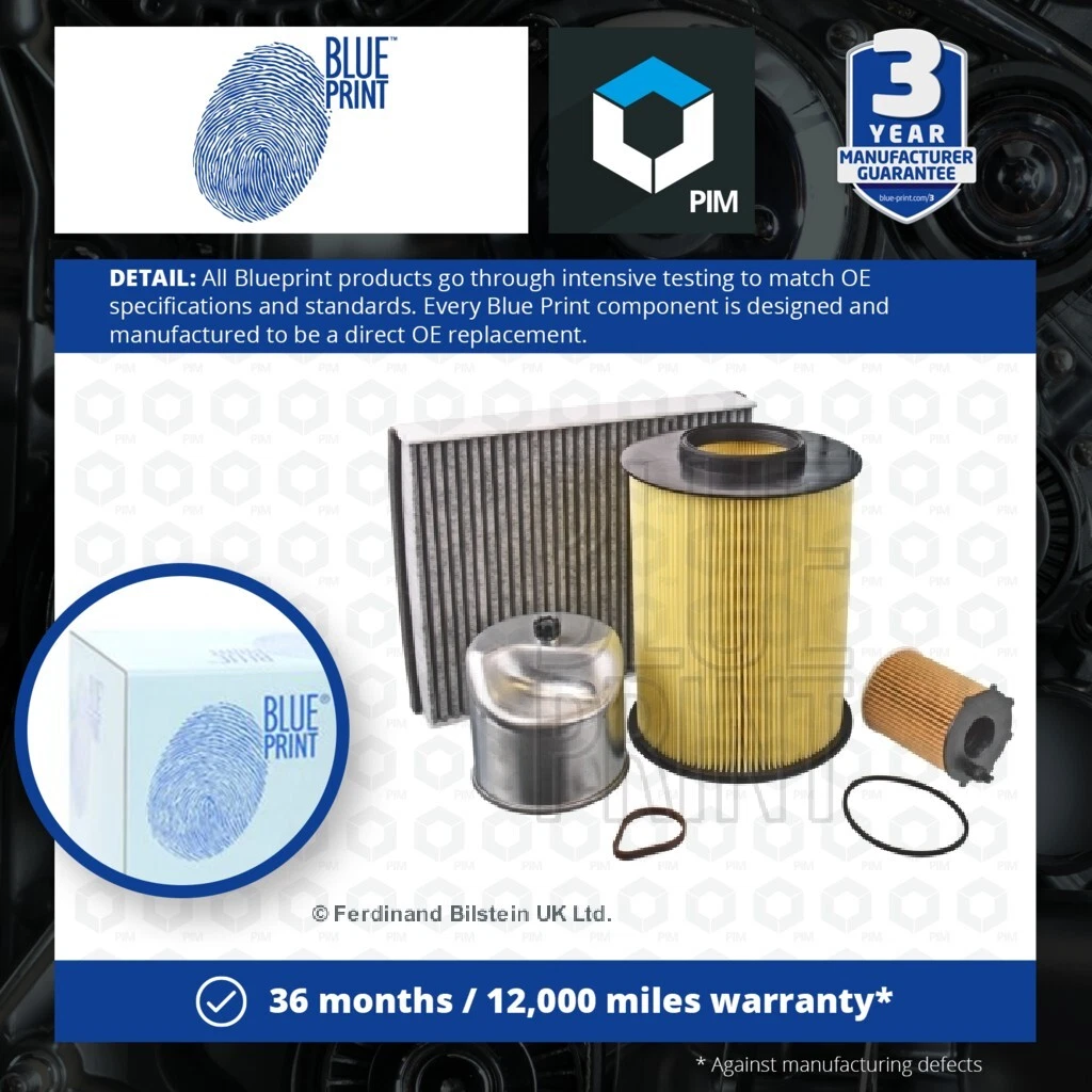 Service Kit fits FORD FOCUS Mk3 TDCi 1.6D 10 to 20 Blue Print 