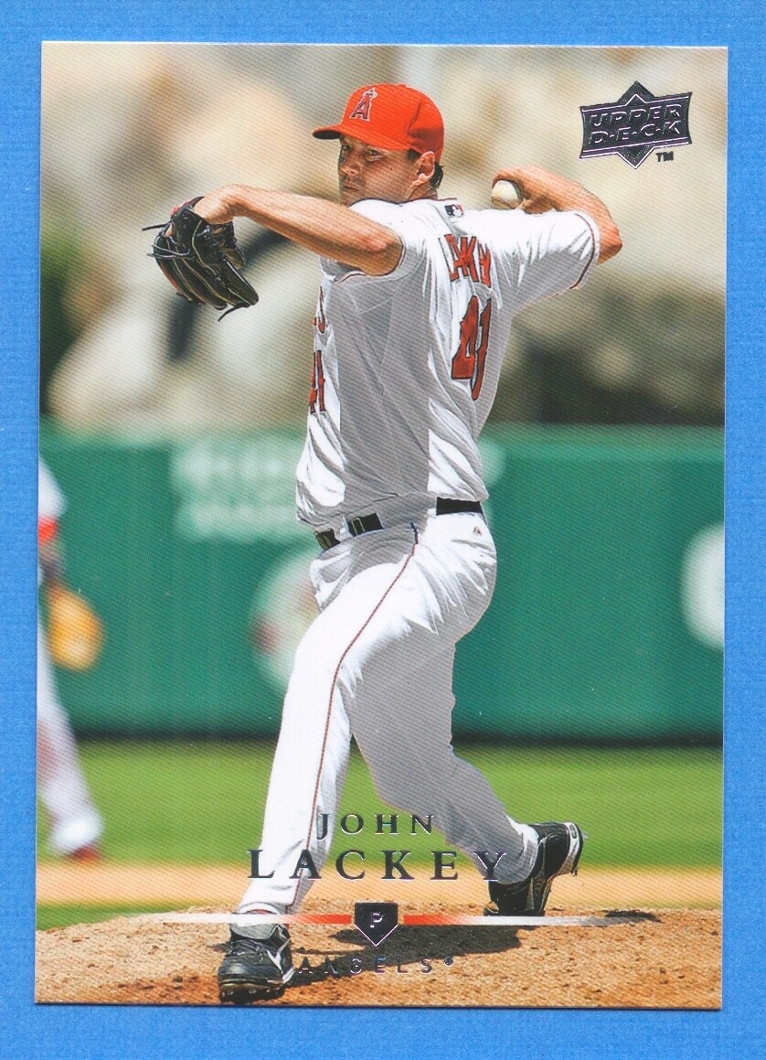 2008 Upper Deck #535 John Lackey Angels