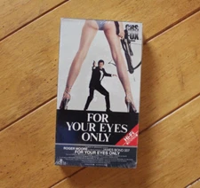 JAMES BOND FOR YOUR EYES ONLY CBS FOX BETAMAX TAPE [NEW SEALED] WATERMARK RARE