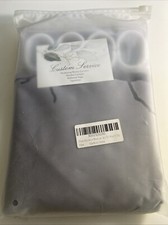 Wow Decor Farmhouse Boho Shower Curtain  Rings 72" x 72" Gray and Black zadu