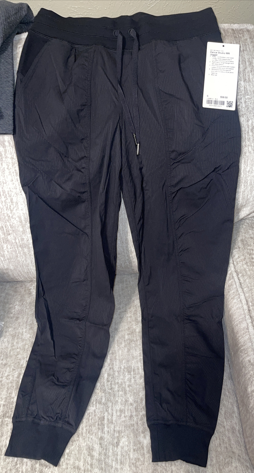 NWT Lululemon Dance Studio MR Jogger Black BLK eBay
