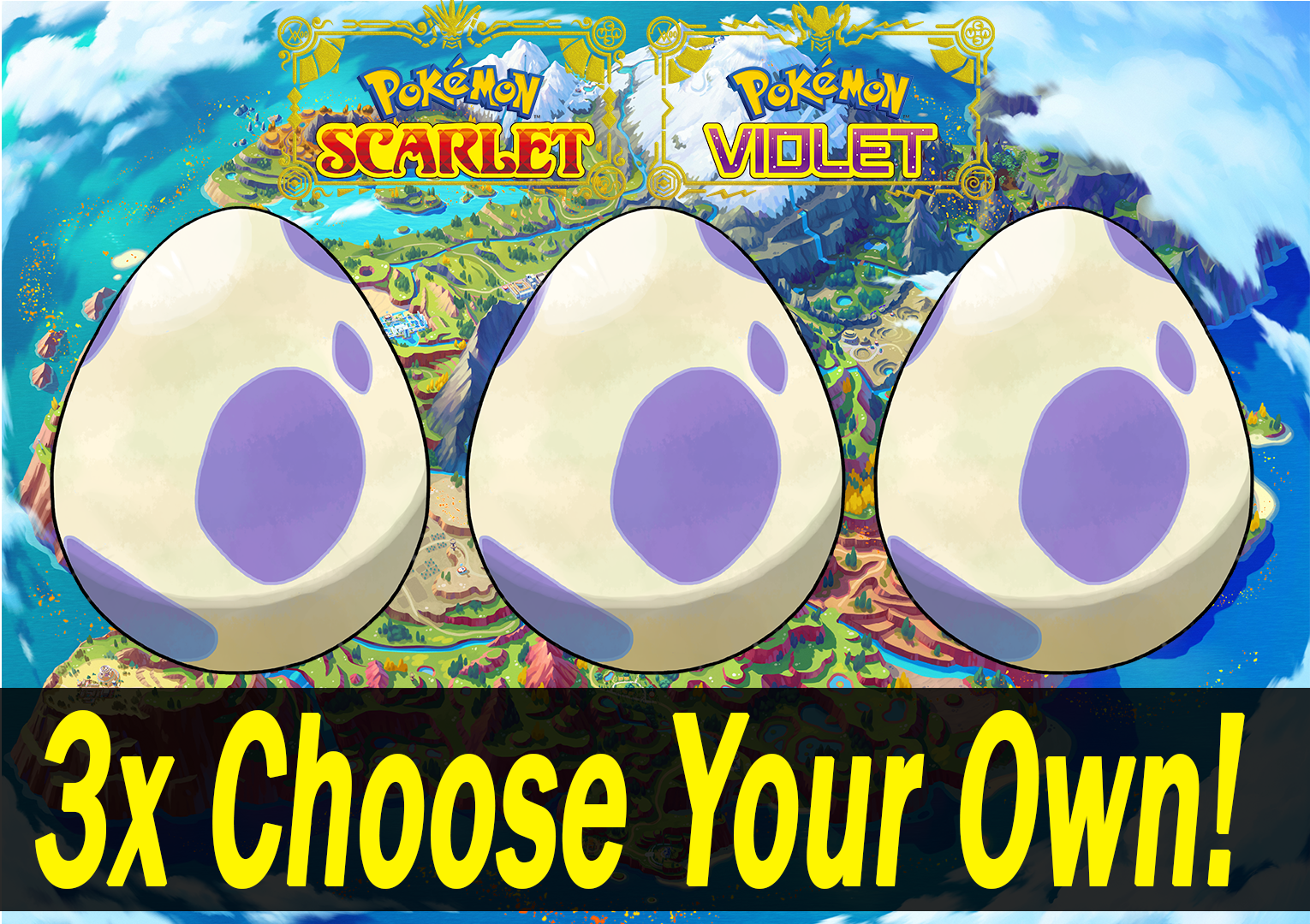 ONLY $1.99 PER EGG: ALL SHINY EGGS 6IV ✨ GOOD NATURE! POKEMON