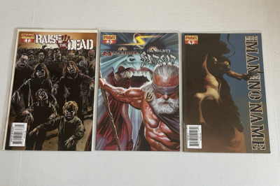 Dynamite Comics: Manino Name 4.Raise The Dead 1. The Mighty 3