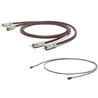 OYAIDE PH-01 RR 1,0 m Cinch-Phonokabel mit geringer Kapazität für Plattenspie...