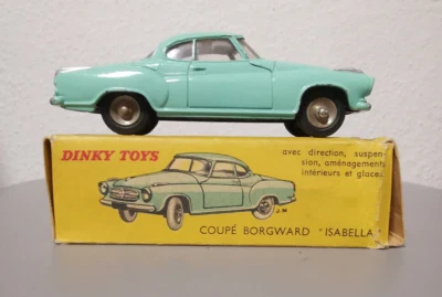 Dinky Toys 549 France - Borgward- Isabella Coupe 1960 Grün Vintage mit OVP - Bild 1 von 4