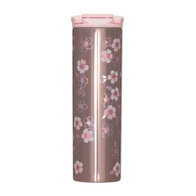 Starbucks Sakura 2026 Japan Stainless Steel Bottle Metallic Light
