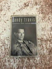Randy Travis Greatest Hits Volume 1 Cassette 1992 Pre-owned Free Shipping