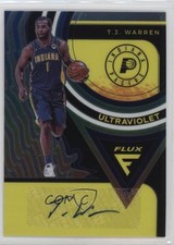 2020-21 Panini Flux Ultraviolet Signatures TJ Warren #UV-TJW Auto 10qe