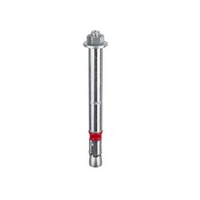 Jcp Fixings Heavy Duty Anchors Hex Stud & Nut BZP CE 18mm/M12 x 132 - Box of 20