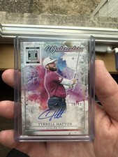 2025 Panini Impeccable LIV Tyrrell Hatton Watercolors Auto /49