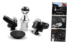 Gooseneck Ball，Puck System Gooseneck Hitch Kit Compatible with Normal 60618