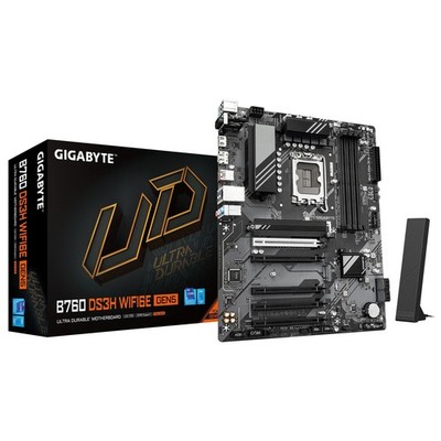 Gigabyte B760 DS3H WIFI6E GEN5 Intel LGA1700 ATX Mainboard DDR5