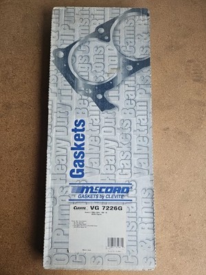 McCord Clevite VG7226G Valve Grind Gasket Set Honda B20A3 SOHC 88-90 NOS Sealed