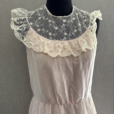 Dessy Creation Vintage 80s Prom Dress Princesscore Coquette Prairie Size 8