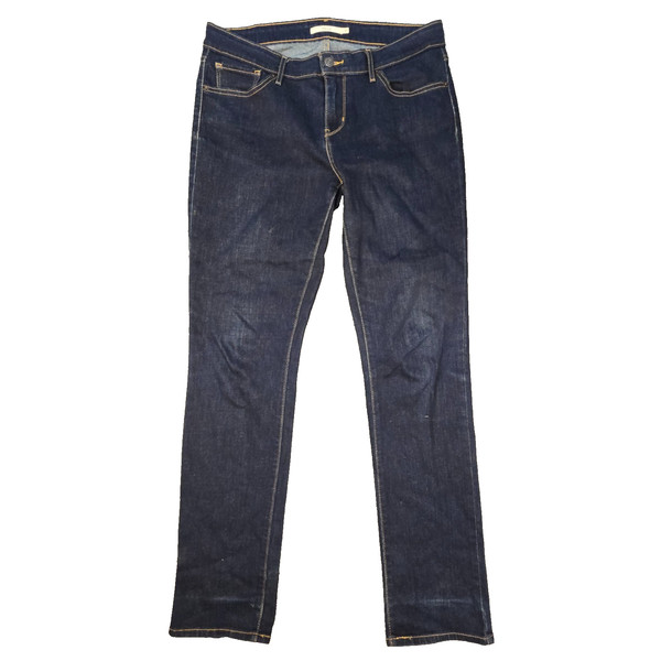 Levis Jeans womens 31 blue Demin 712 Slim straight stretch pants Size 31x31