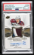 2020-21 Upper Deck The Cup 3/50 Bowen Byram #ER-BB PSA 10 GEM MT Auto 10no