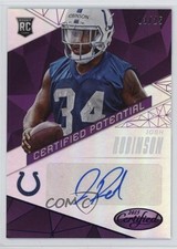 2015 Certified Potential Mirror Purple 13/25 Josh Robinson #CP-JR Auto 5c2
