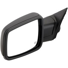 Power Mirror For 2013 Ram 1500 Left Power Folding Heated Textured Black