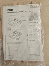 Knapp Universalschablone Frässchablone F46