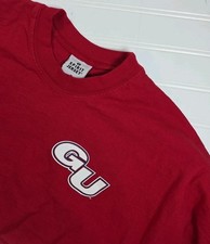 GONZAGA UNIVERSITY BULLDOGS Shirt MEDIUM Red White Blue Spirit Jersey Tie Dye