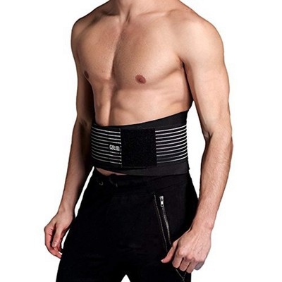 Cotill Stützgürtel für den unteren Rücken - Lendenwirbelstütze L/XL (1er Pack), schwarz 