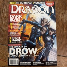Dragon Magazine 298 Dungeons and Dragons Great Condition  Includes Battlemap 