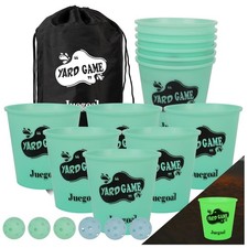 Portable Giant Yard Pong Game Set for Exciting Beach, Camping, and Lawn Fun