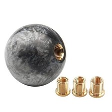 Round Ball Shift Knob Universal Marble Style Gear Shift Knob Marble Style-gray