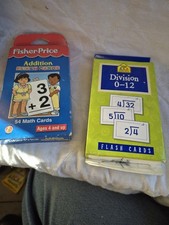 Addition And Division Flash Cards In Box